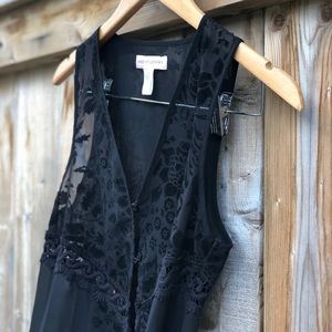 Vintage Bohemian Duster Vest